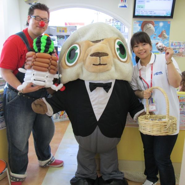 Happy Balloon Project ドコモショップ枚方船橋店夏祭りチャリティー企画