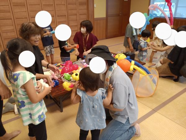 Happy Balloon Project 公民館夏祭り