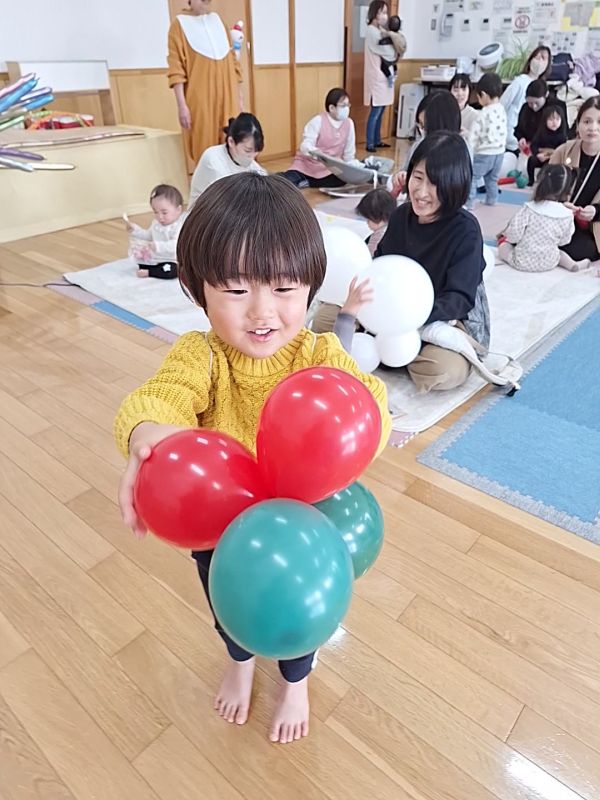 Happy Balloon Project 子育て支援センターぽかぽか