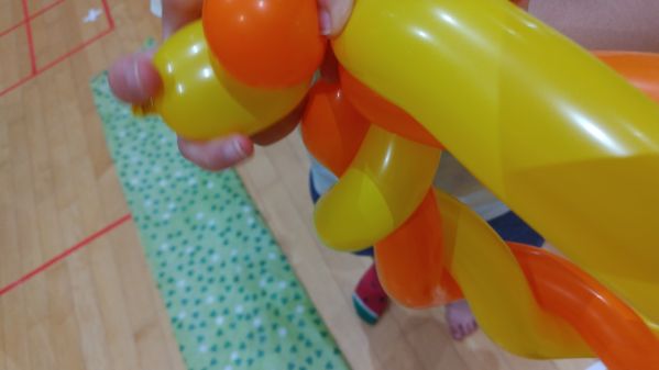 Happy Balloon Project リースとネズミ作り