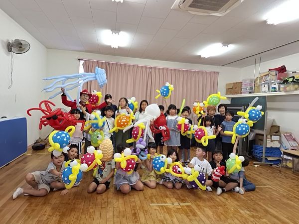 Happy Balloon Project 学童あおぞら夏休みバルーン体験