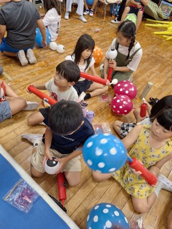 Happy Balloon Project 学童あおぞら夏休みバルーン体験