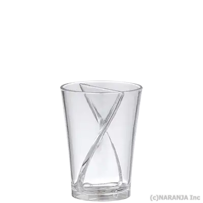 プラスティック ショットカップ ツイスト 45ml