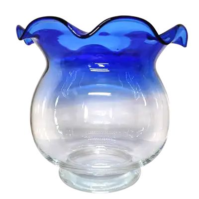 廣田硝子 金魚鉢 青 2500ml (SM-5-BL)
