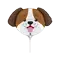 (画像)ドッグ ヘッド ミニシェイプ