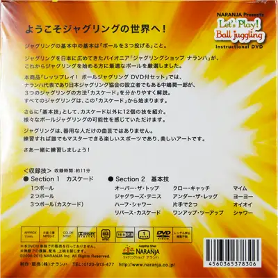 DVD裏面