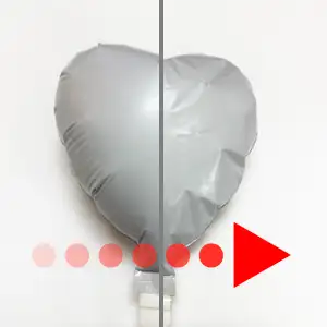 空気の抜け