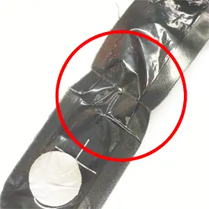 熱圧着の失敗